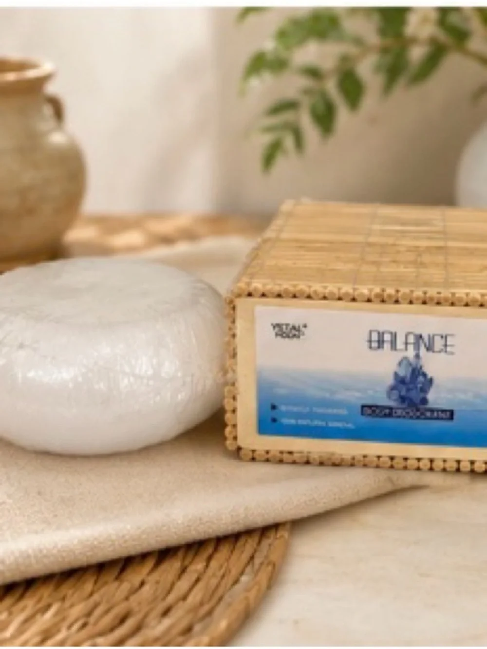 100% Natural Mineral Body Bar 100g | Face, Body, Hands & Feet | Long-Lasting